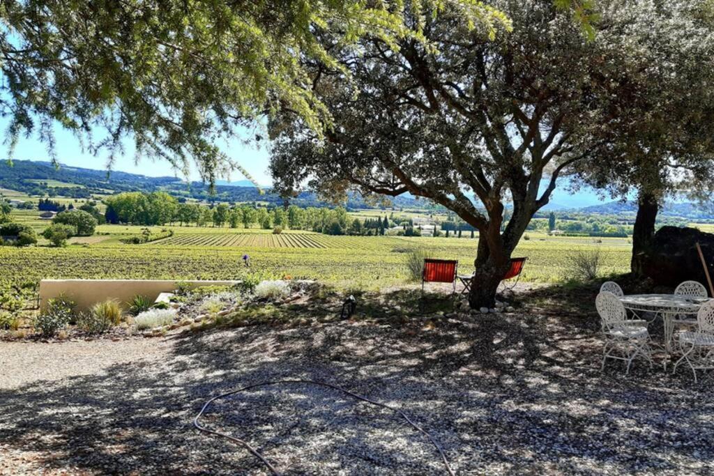Le Clos Des Pins, Vue Mont Ventoux Roaix Екстериор снимка